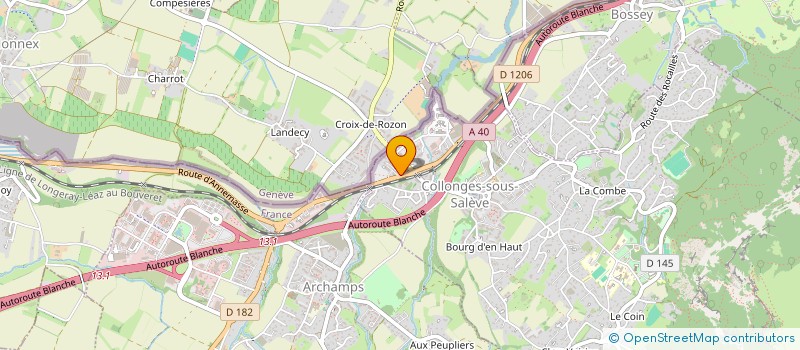 localisation de l'entreprise VUKI HABITAT  SAINT-JULIEN-EN-GENEVOIS