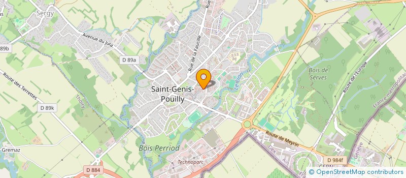 localisation de l'entreprise VUKILI  SAINT-GENIS-POUILLY