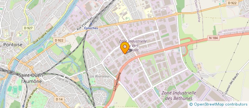 localisation de l'entreprise VULCA SERVICE à SAINT-OUEN-L'AUMONE