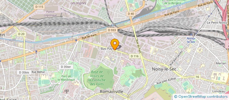 localisation de l'entreprise VULCAGUM à ROMAINVILLE