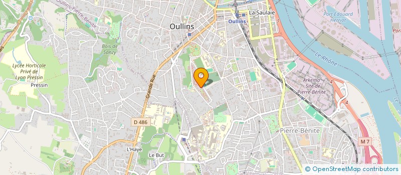 localisation de l'entreprise VULCAIN  OULLINS-PIERRE-BENITE