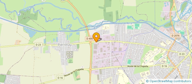 localisation de l'entreprise VULCAIN ACIER à BOURGES