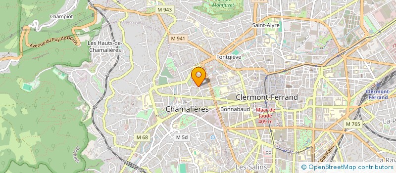 localisation de l'entreprise VULCAIN EXPERTISES à CHAMALIERES