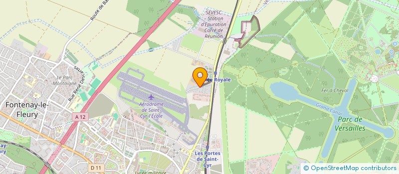 localisation de l'entreprise VULCAIN PRODUCTION  SAINT-CYR-L'ECOLE