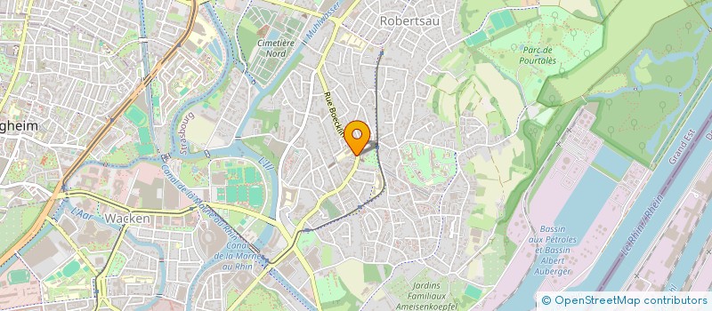 localisation de l'entreprise VULCAIN SARL à STRASBOURG
