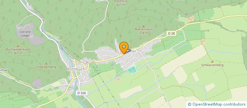 localisation de l'entreprise VULCANI FABRICA  OFFWILLER