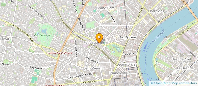 localisation de l'entreprise VULCANIA  BORDEAUX