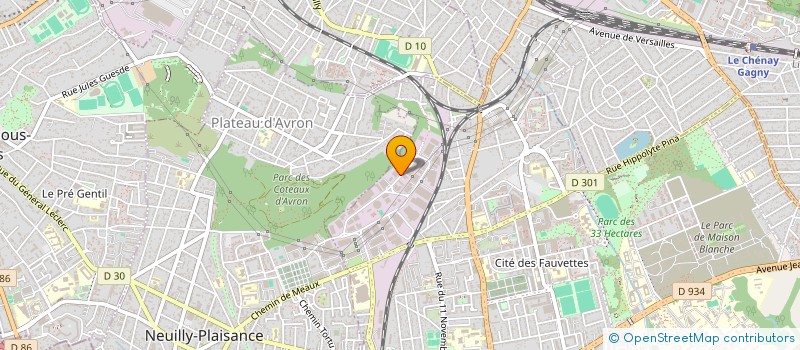 localisation de l'entreprise VULCANIC à NEUILLY-SUR-MARNE
