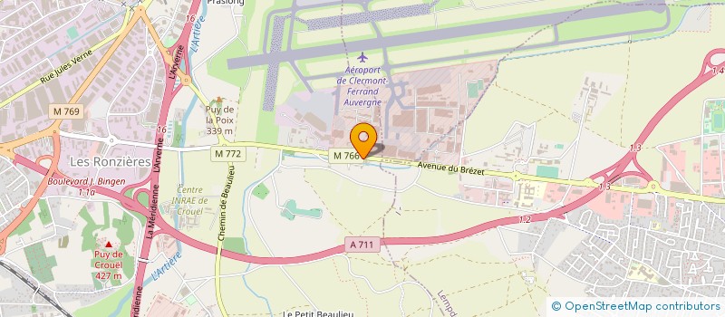 localisation de l'entreprise VULCANIX EVOLUTIONS  CLERMONT-FERRAND