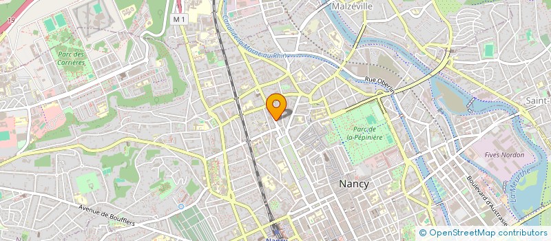 localisation de l'entreprise VULCANO-GIBELLO à NANCY