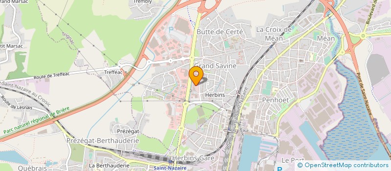 localisation de l'entreprise VULCANYOS à TRIGNAC