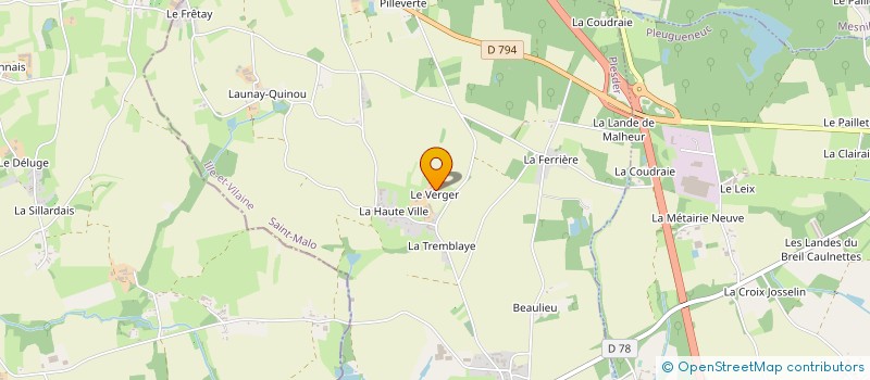 localisation de l'entreprise VULCOTECH à CAULNES