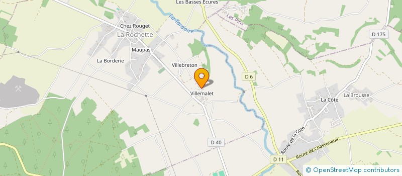 localisation de l'entreprise VULFIN ET FRERES à LA ROCHETTE