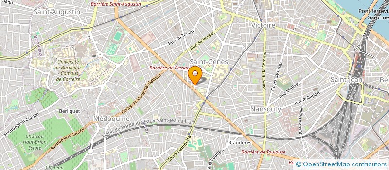 localisation de l'entreprise VULGAROO à BORDEAUX