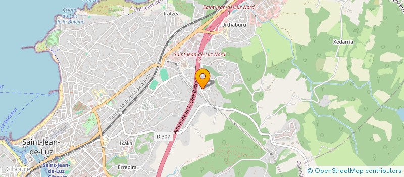 localisation de l'entreprise VULIN  SAINT-JEAN-DE-LUZ