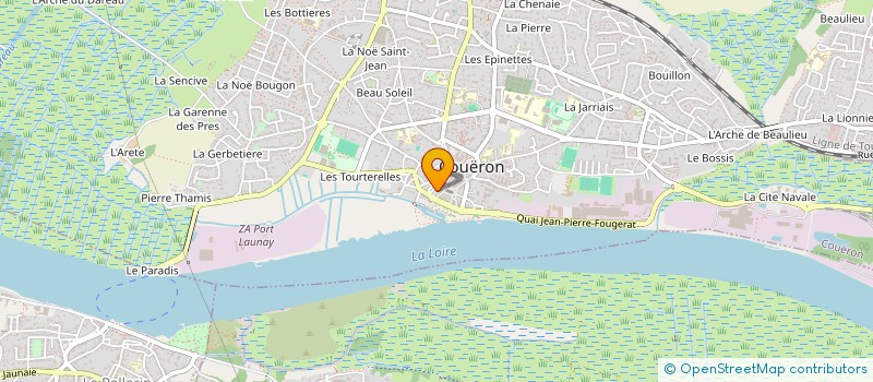 localisation de l'entreprise VULLIEZ IMMO à COUERON