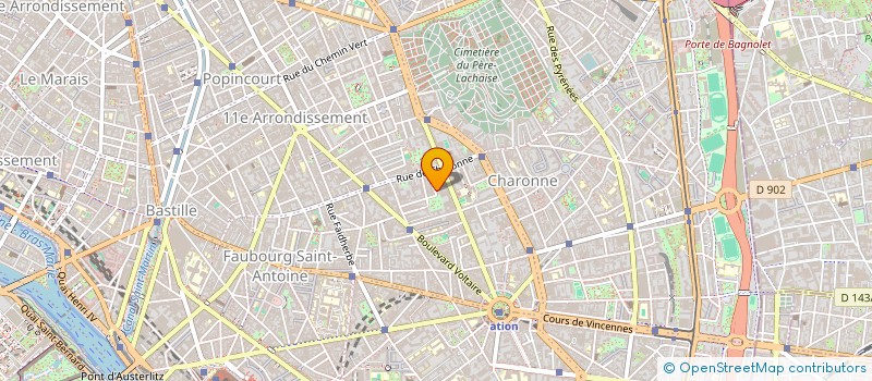 localisation de l'entreprise VULNERABILIS  PARIS