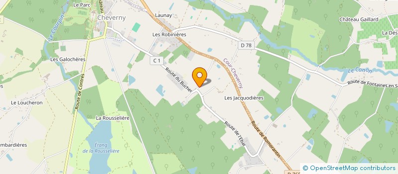 localisation de l'entreprise VULPES CONSULTING  CHEVERNY