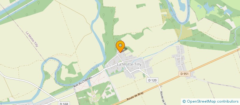 localisation de l'entreprise VULQUIN PERE ET FILS  LA MOTTE-TILLY