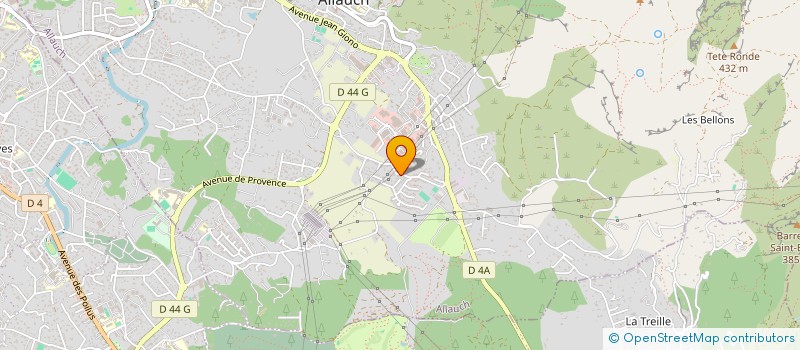 localisation de l'entreprise VULTAGGIO  ALLAUCH