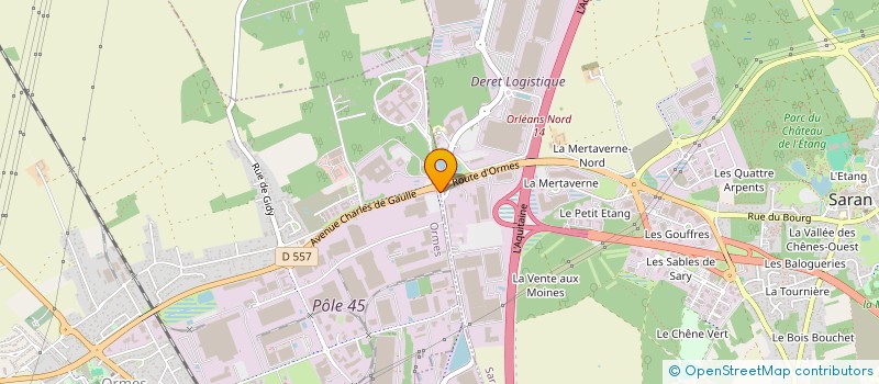 localisation de l'entreprise VUMI TRANSPORTS à ORMES