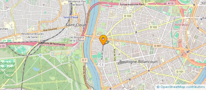localisation de l'entreprise VUONG HUU LE MORAT VUONG à BOULOGNE-BILLANCOURT