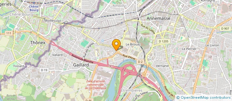 localisation de l'entreprise VURAL  GAILLARD