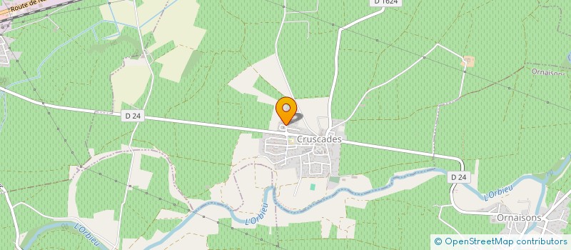 localisation de l'entreprise VURMAZ PEINTRE  CRUSCADES