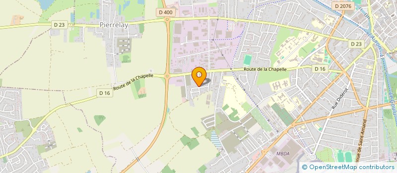 localisation de l'entreprise VUSS  BOURGES