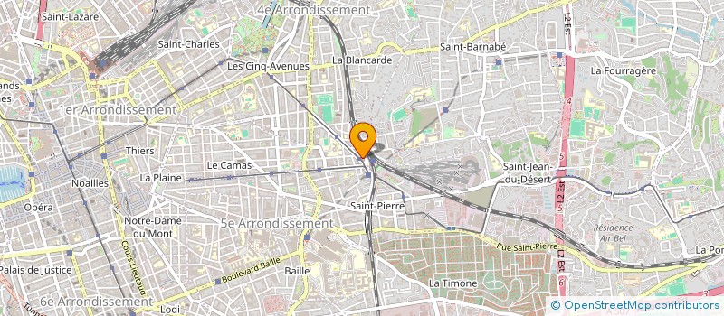 localisation de l'entreprise VUTESSIER SCI à MARSEILLE