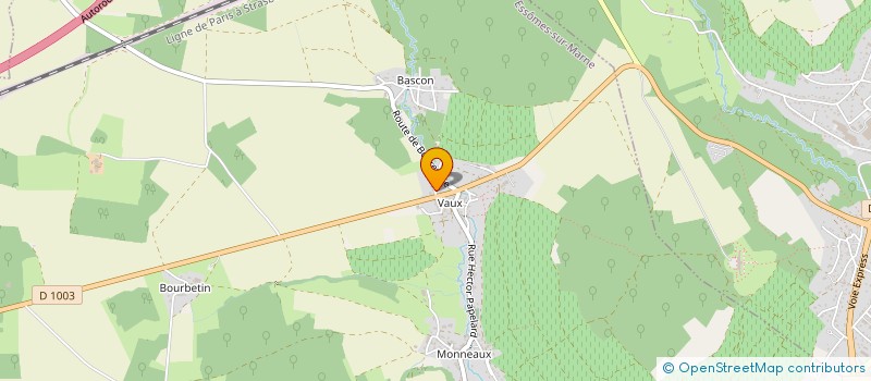 localisation de l'entreprise VUVU VTC  ESSOMES-SUR-MARNE