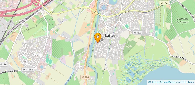 localisation de l'entreprise VUYLAND à LATTES