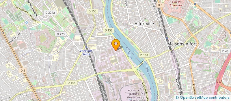 localisation de l'entreprise VV AMENAGMENT à VITRY-SUR-SEINE