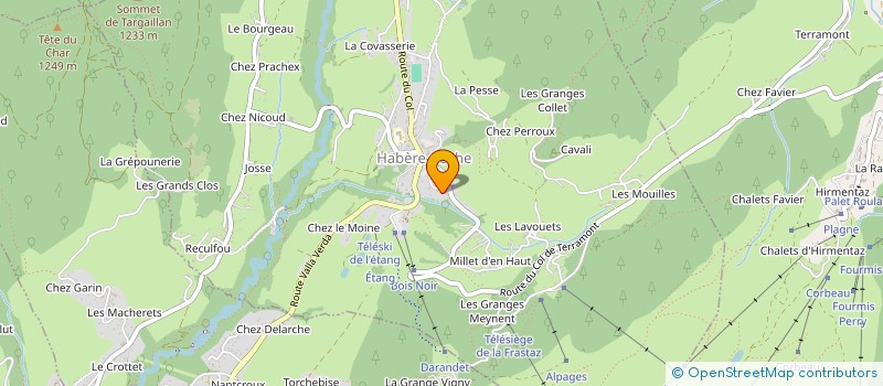 localisation de l'entreprise VV CONSEIL à HABERE-POCHE