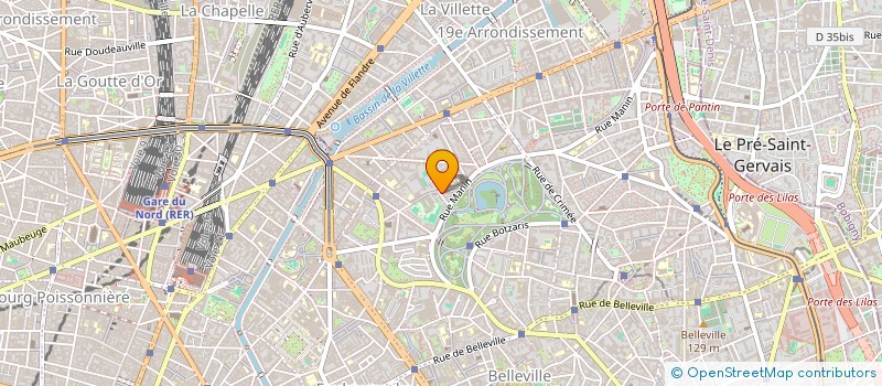 localisation de l'entreprise VV IMMOBILIER  PARIS