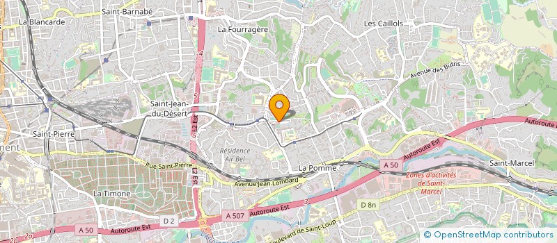 localisation de l'entreprise VV LIFT à MARSEILLE