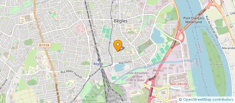 localisation de l'entreprise VV LOCATIONS à BEGLES