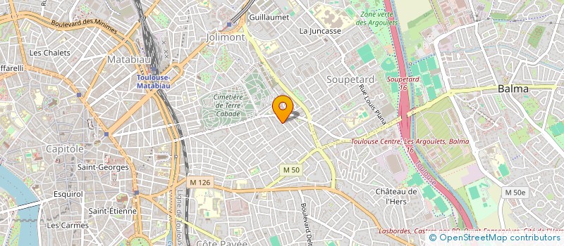 localisation de l'entreprise VVB IMMO à TOULOUSE
