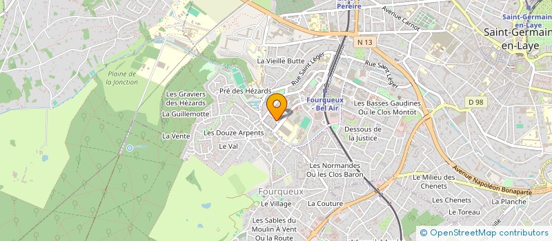 localisation de l'entreprise VVB IMMOBILIER  SAINT-GERMAIN-EN-LAYE