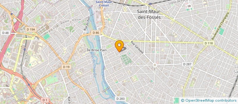 localisation de l'entreprise VVD CALL OF IMMO à SAINT-MAUR-DES-FOSSES