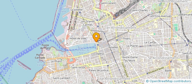 localisation de l'entreprise VVE RICHAUD ET RICHAUD PIERRE à MARSEILLE