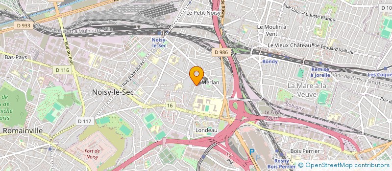 localisation de l'entreprise VVI GROUPE à NOISY-LE-SEC