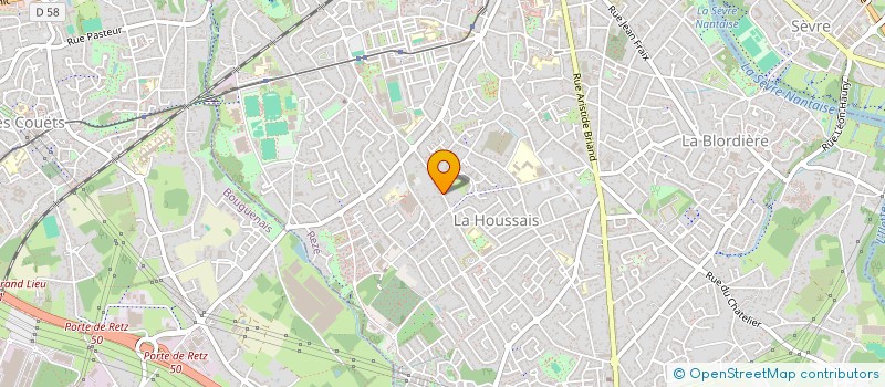 localisation de l'entreprise VVL  REZE