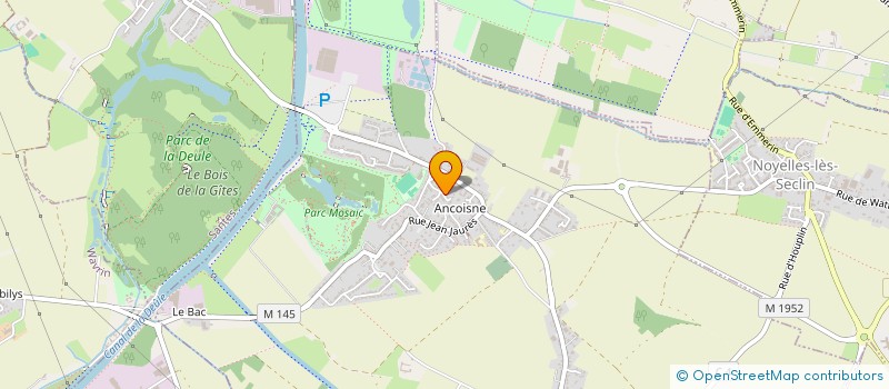 localisation de l'entreprise VVO IMMOBILIER  HOUPLIN-ANCOISNE