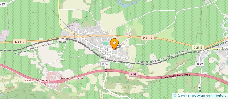 localisation de l'entreprise VVP  CAPENDU