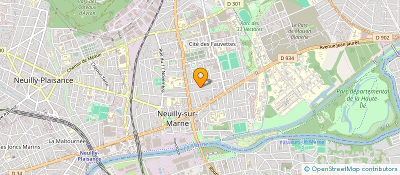 localisation de l'entreprise VVR INN à NEUILLY-SUR-MARNE