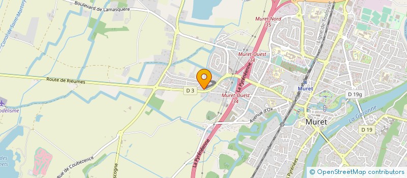 localisation de l'entreprise VVS DEPANNAGE à MURET