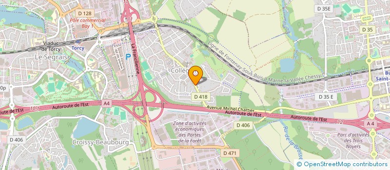 localisation de l'entreprise VVS MIRAMAR  COLLEGIEN