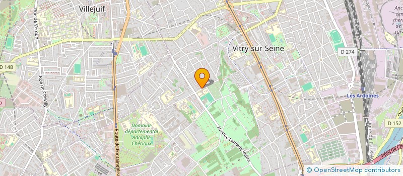 localisation de l'entreprise VVTS TRADING à VITRY-SUR-SEINE