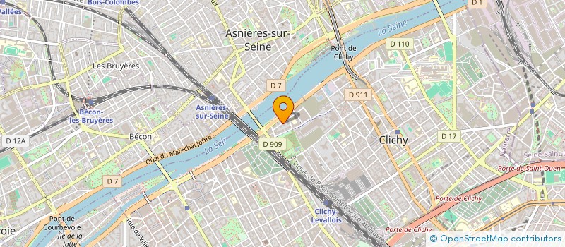 localisation de l'entreprise VVYD CONSULTING à CLICHY